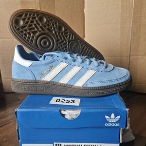 Adidas Spezial Blue with White Stripes